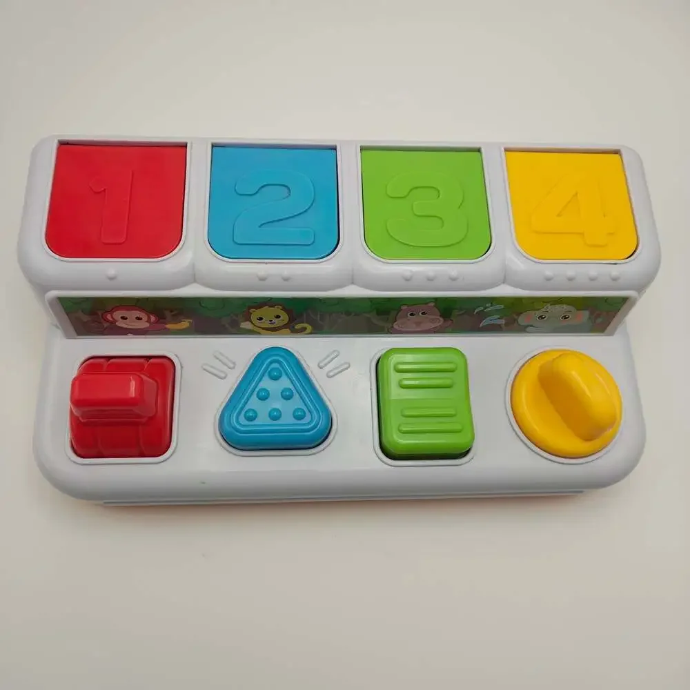 Kidoozie Pop 'n Play Animal Friends Party pop Up Activity Toy Learning Toddler